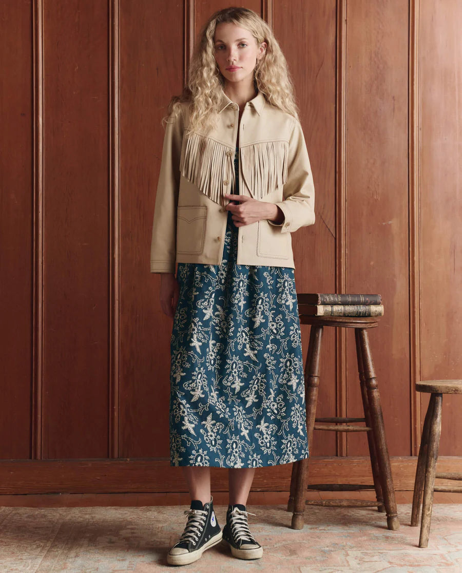The Verse Dress Indigo Blue