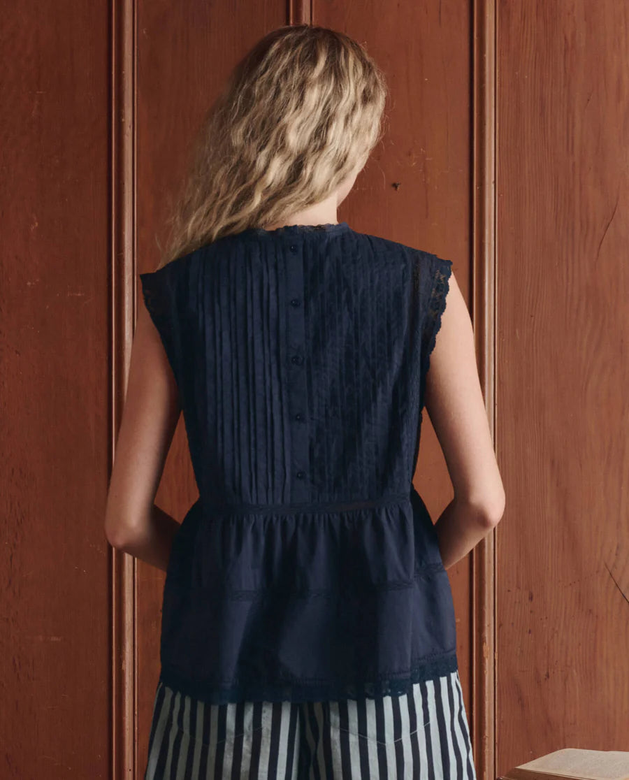 The Sonnet Top Navy