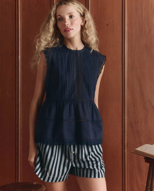 The Sonnet Top Navy