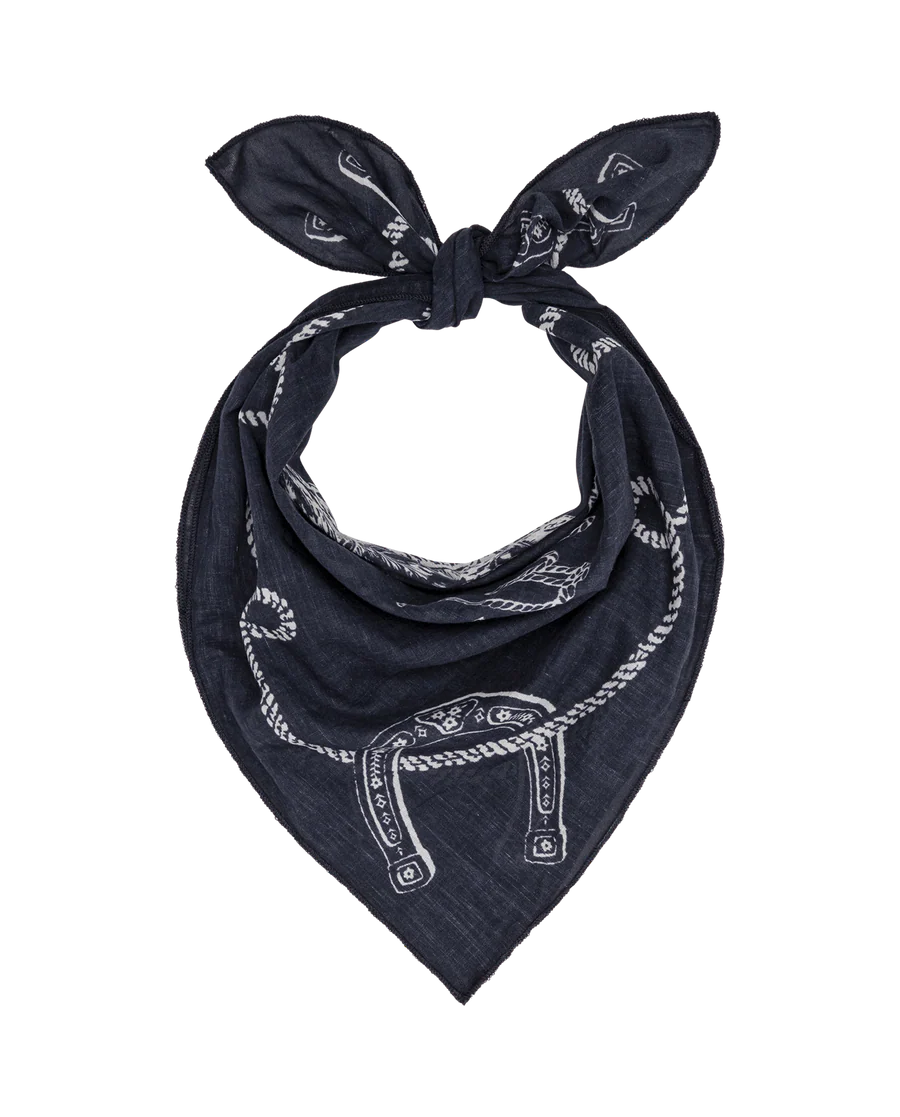 The Stetson Western Bandana Navy