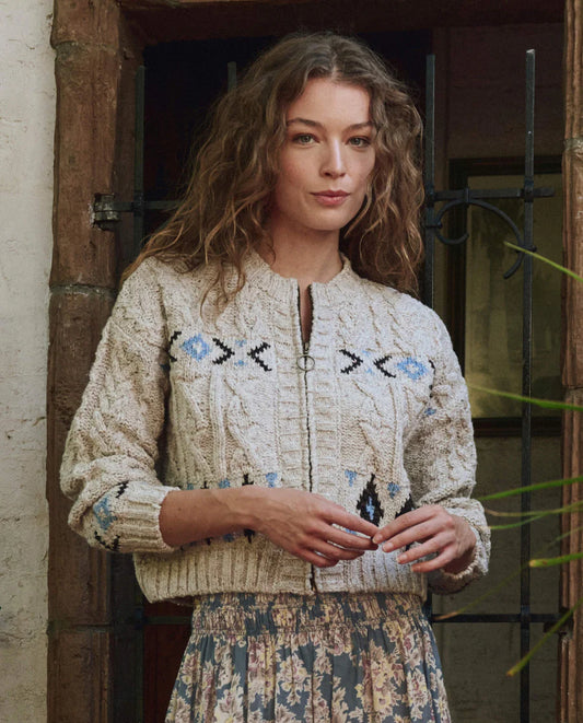 THE CAVERN CARDIGAN-oat