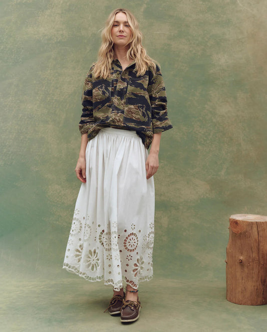 The Super Bloom Eyelet Skirt