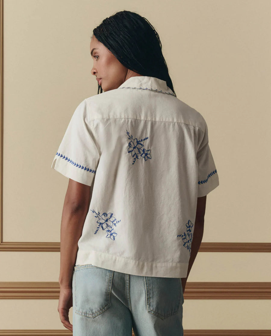 The Bowling Shirt W Hanky Embroidery