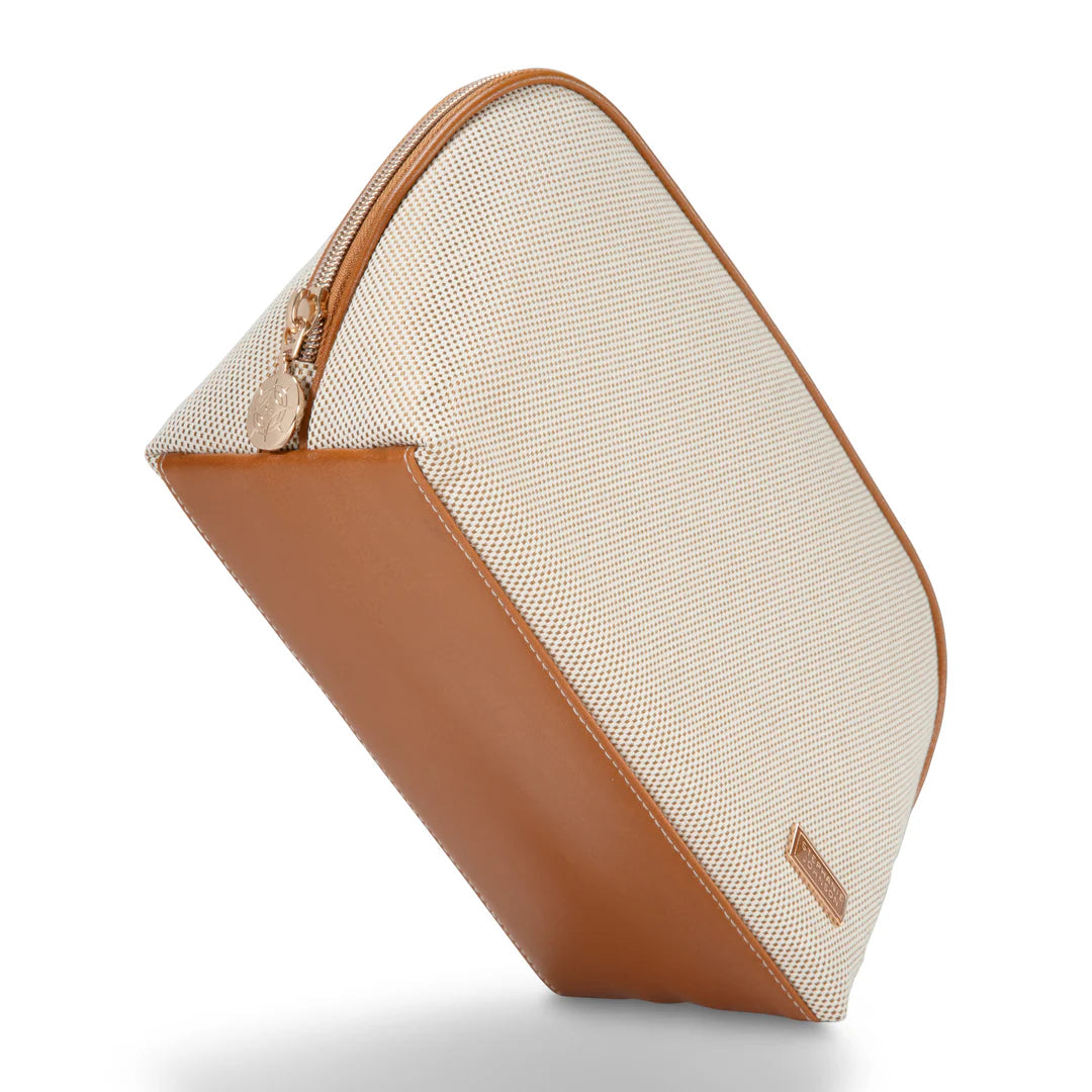 Ivory Lola Makeup Bag