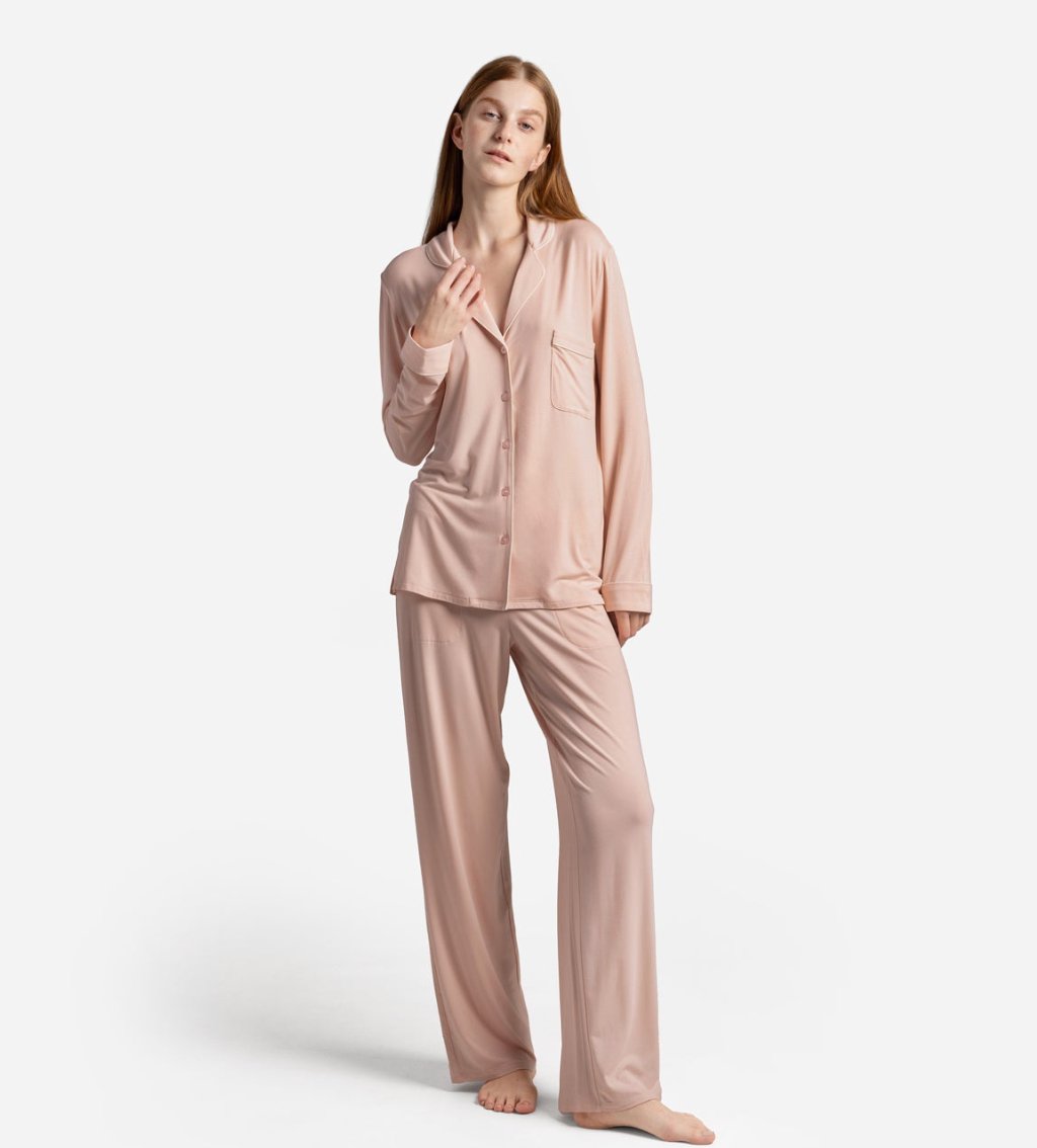 Cooling Modal Long PJ Set