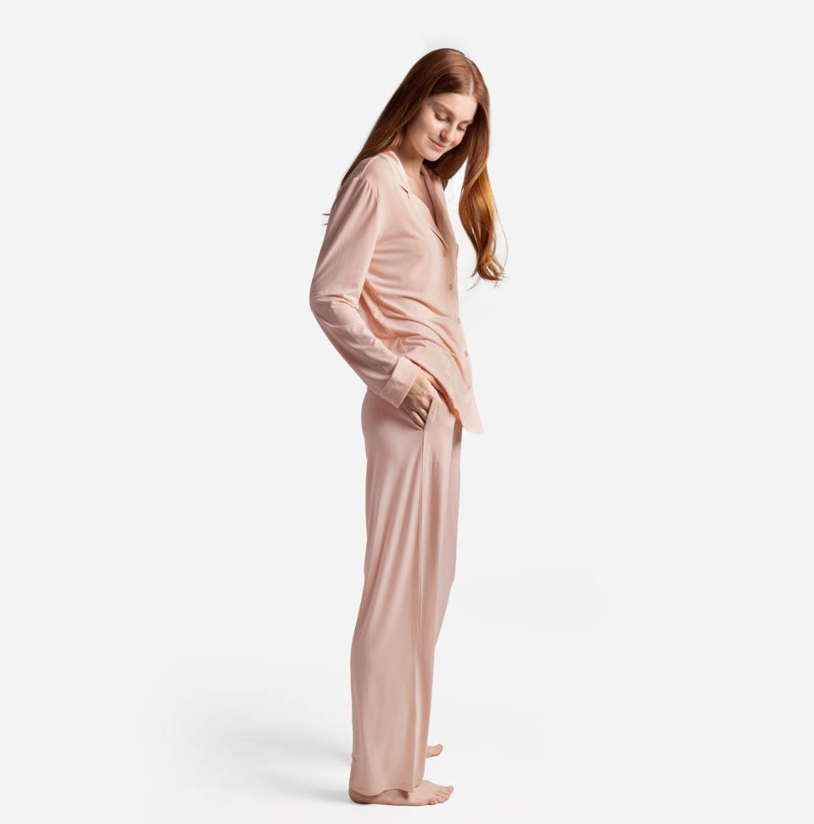 Cooling Modal Long PJ Set