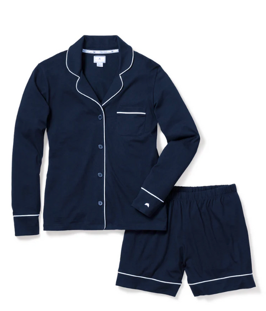 Navy Short Set