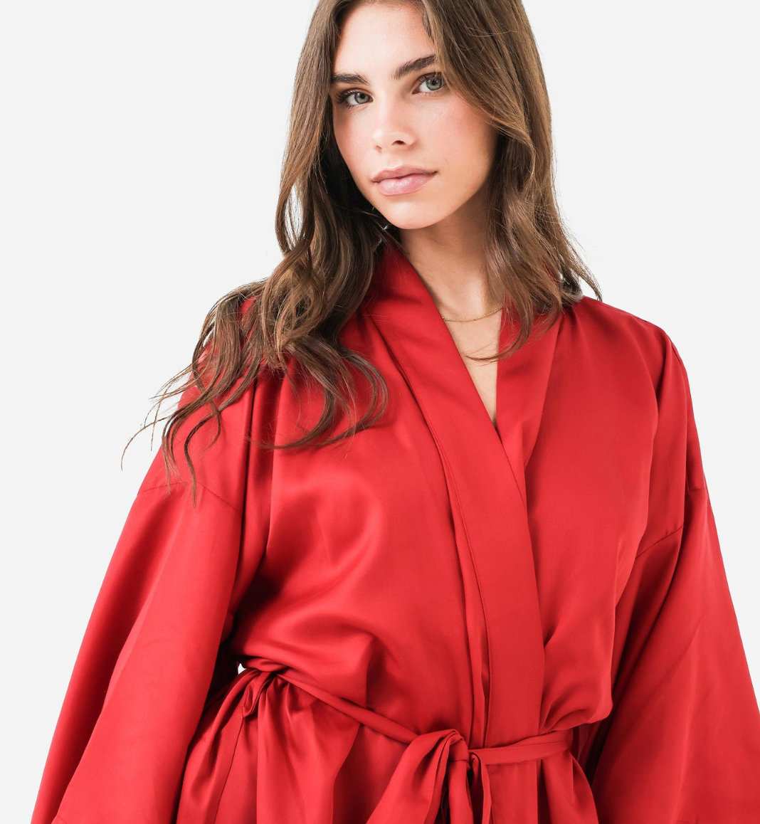 Silky Lyocell Kimono