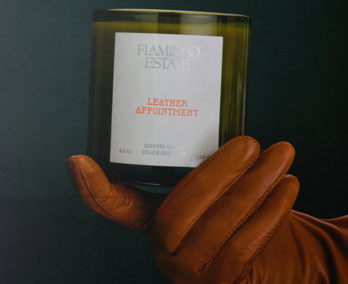 Leather Appointment Candle