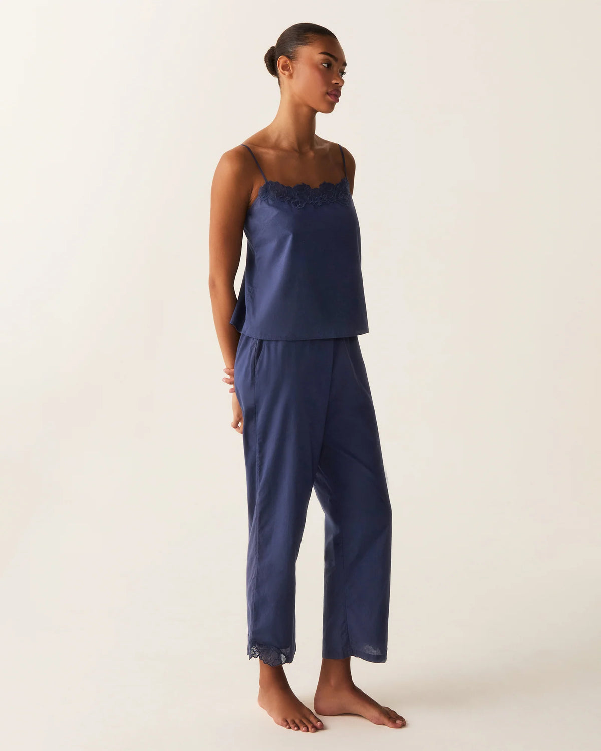 Voile Fleur Cami Pant Set