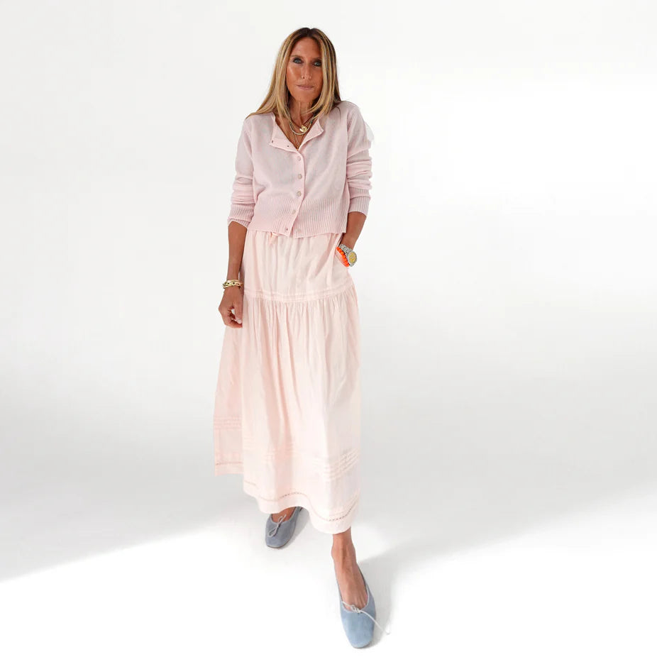 Vacance Pintuck Skirt