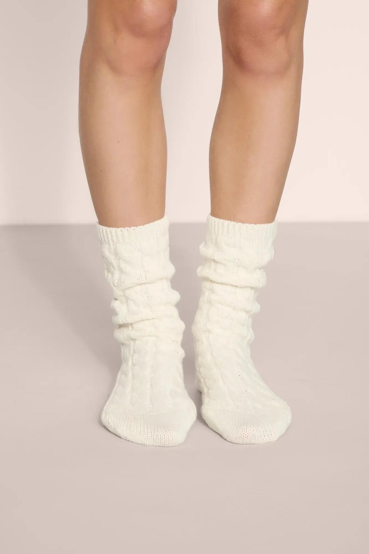 Cozy Socks Ivory
