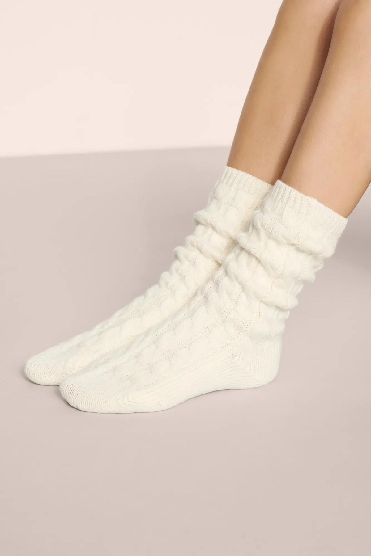 Cozy Socks Ivory