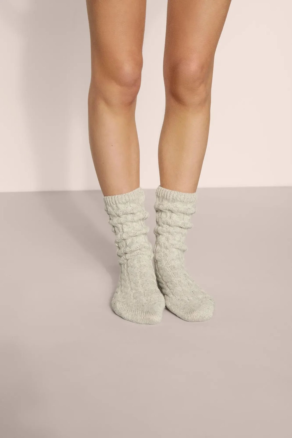 Cozy Socks Light Heather Grey