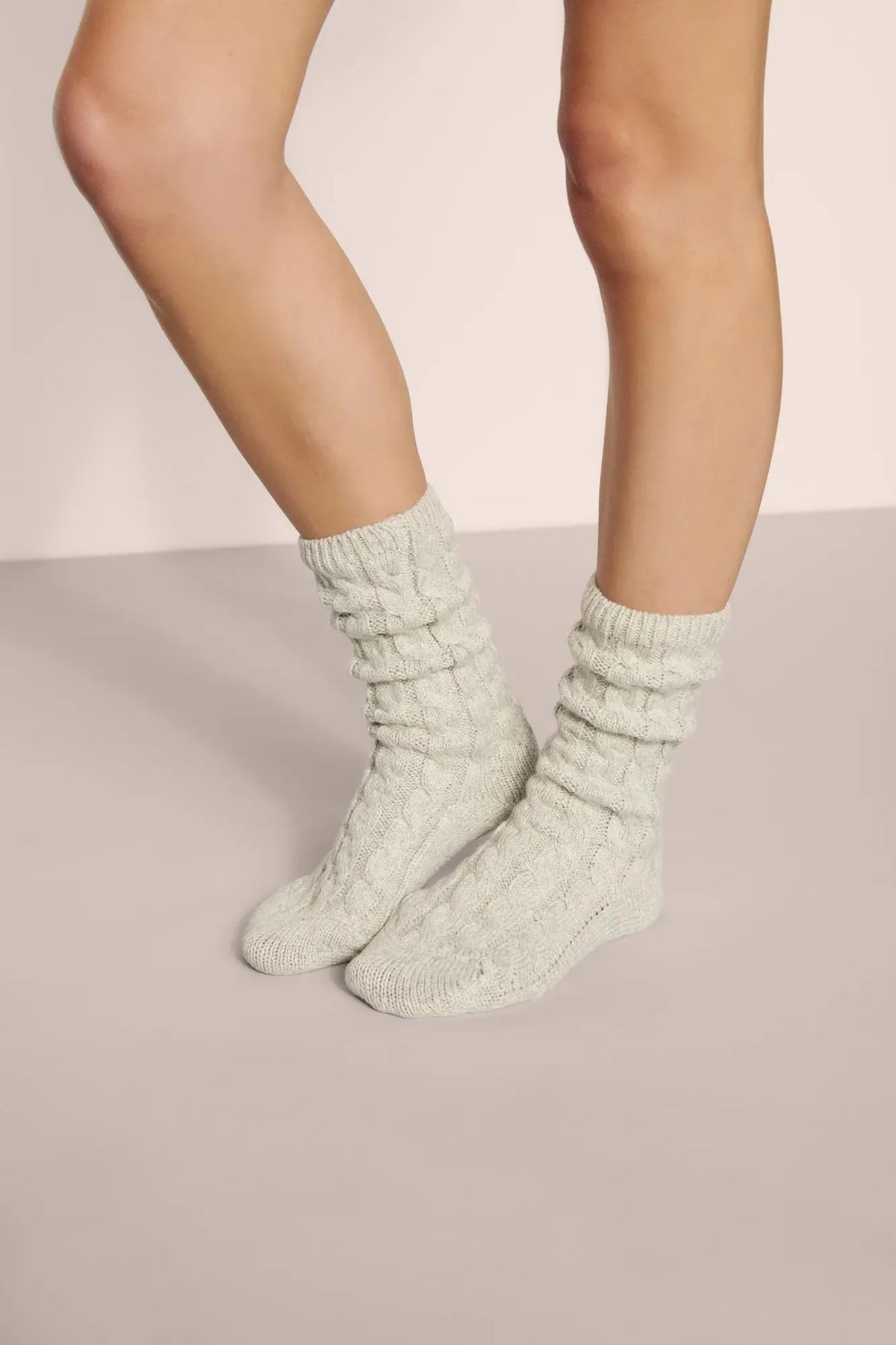 Cozy Socks Light Heather Grey