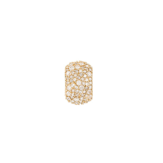 Pavé Diamond Big Bead