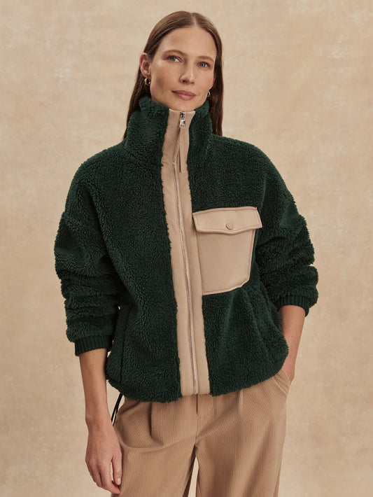 Lowell Sherpa Jacket-Pine Grove