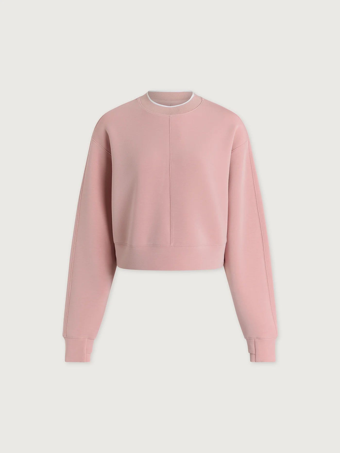Tasmin Cropped Sweat Mauve