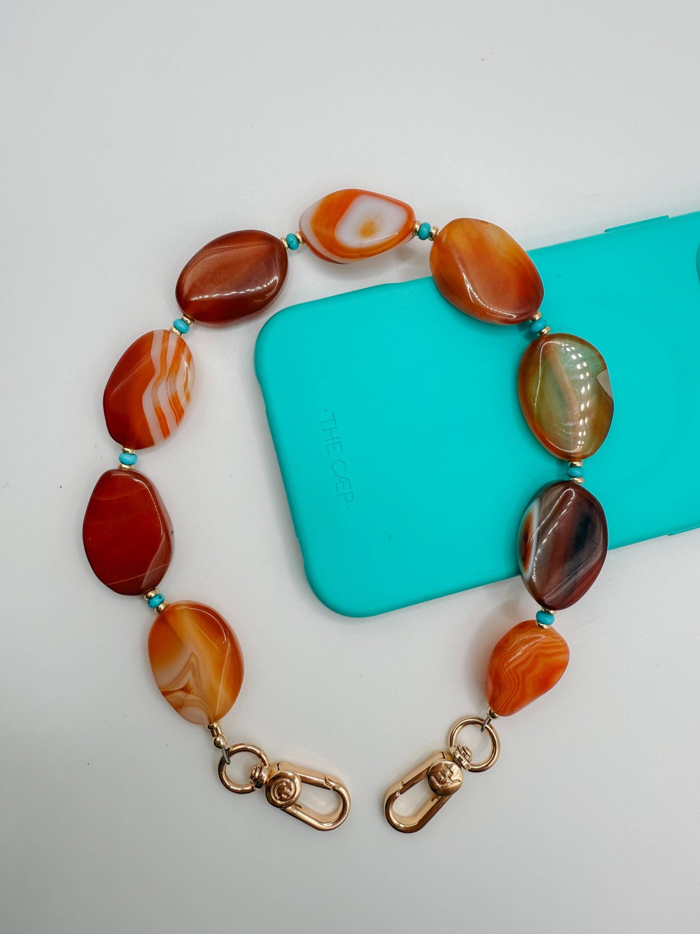 Ember Phone Wristlet: No Chain / Gold