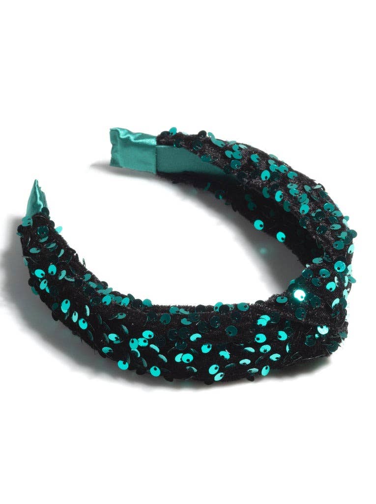 Sequined Headband PNK