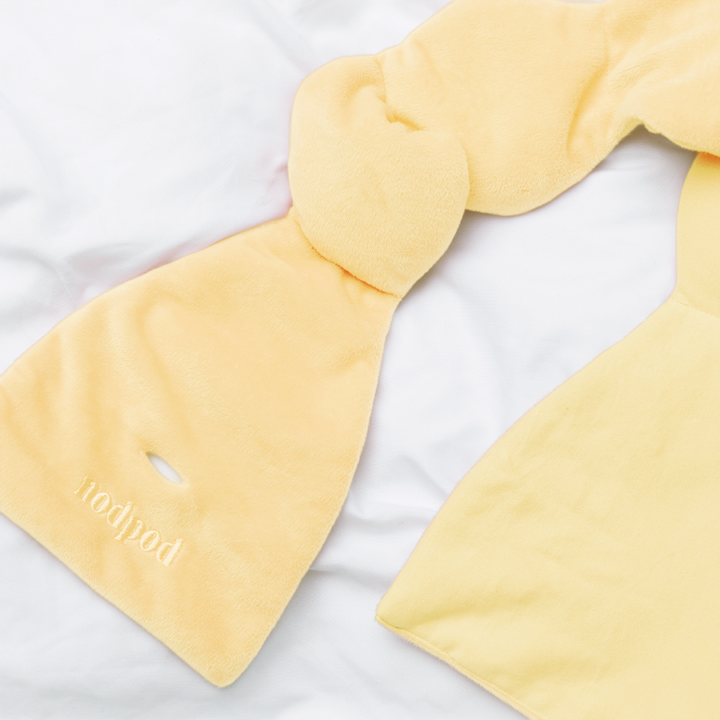 Butter Yellow Weighted Sleep Mask - Eye Mask
