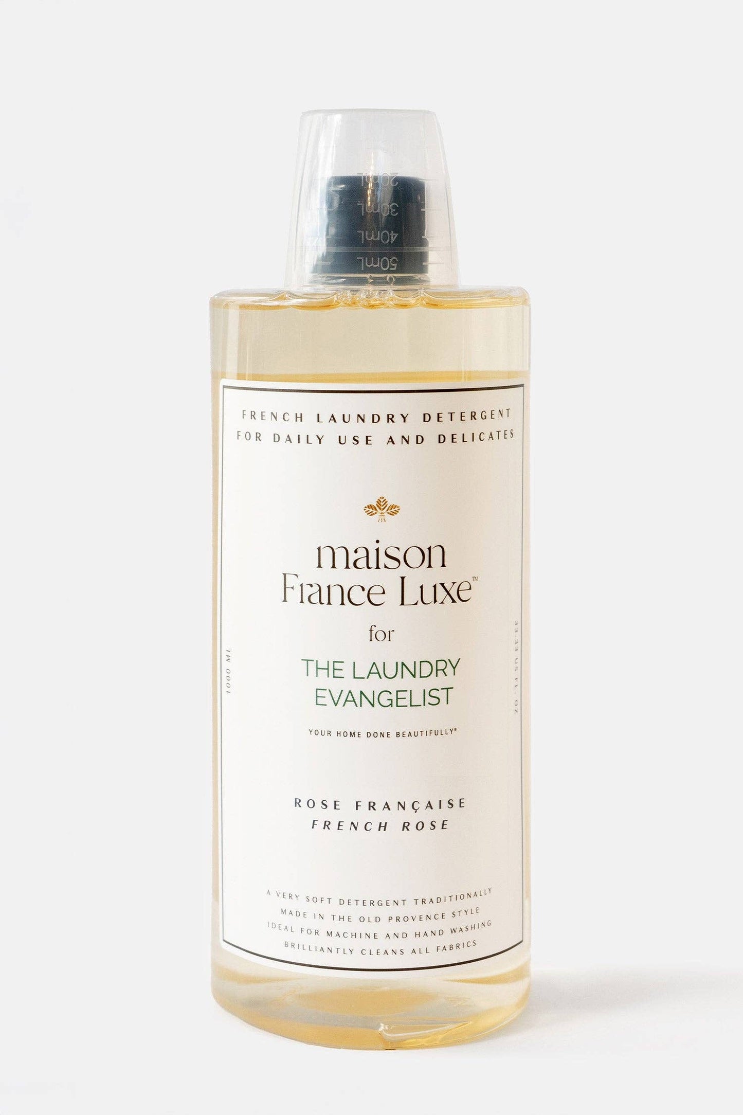 Luxury French Laundry Detergent 1000ml | The Laundry Evangelist x Maison France Luxe: French Rose