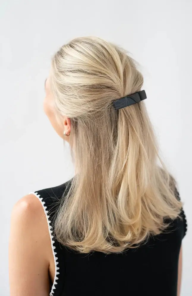 Classic Rectangle Barrette Africa