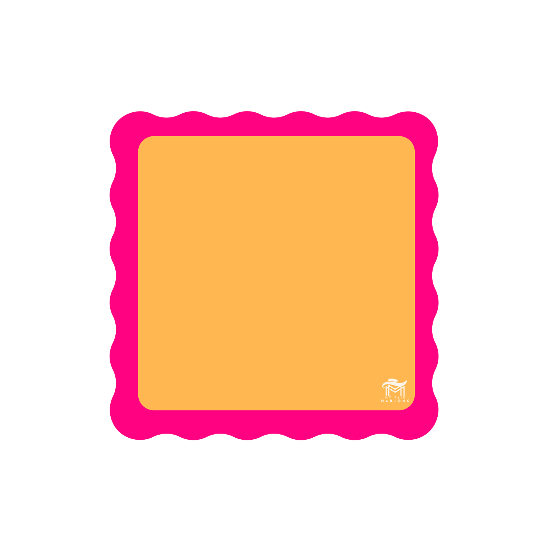 MINI MAHJONG MAT Pink Center