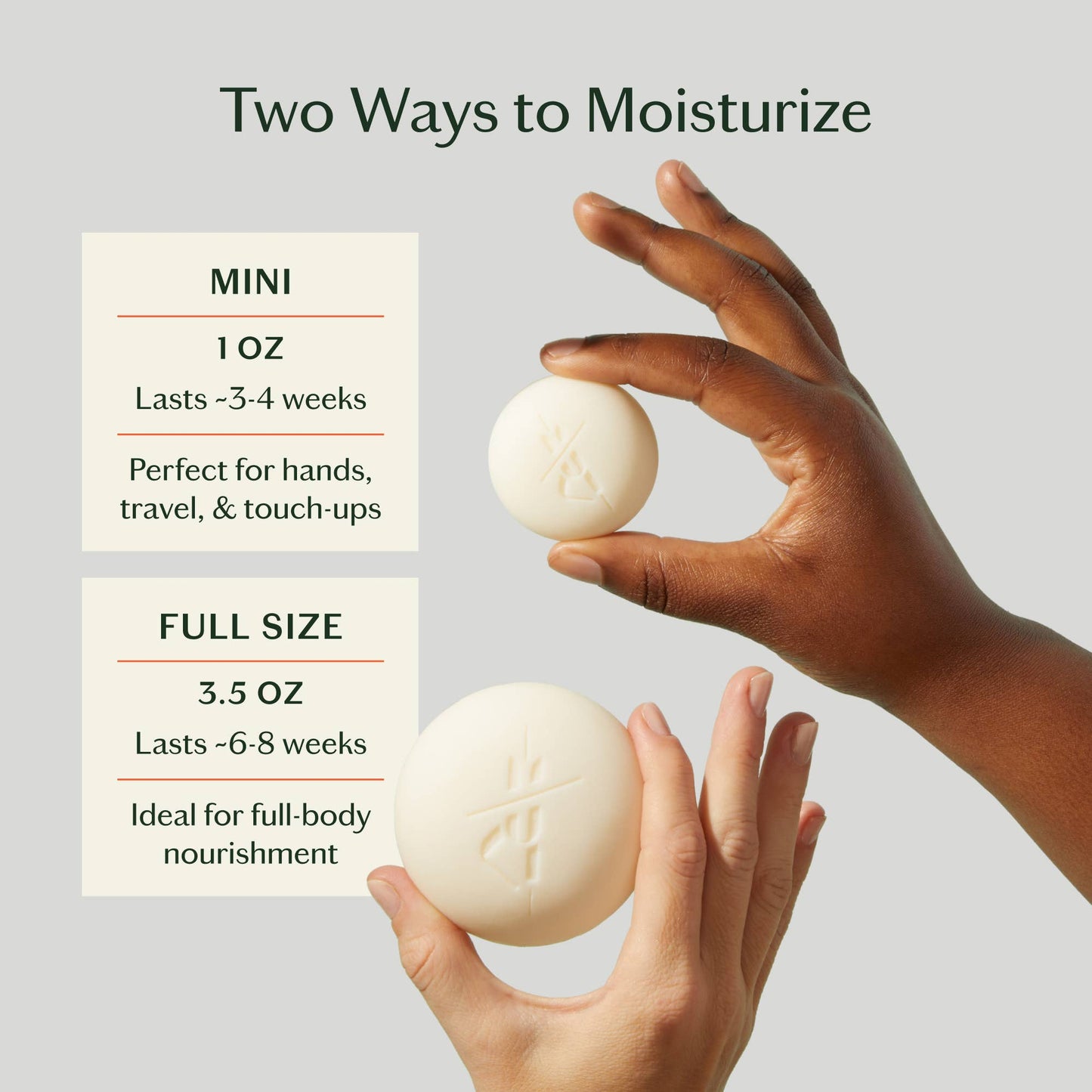 Grounding Stone Lotion Bar Full Size