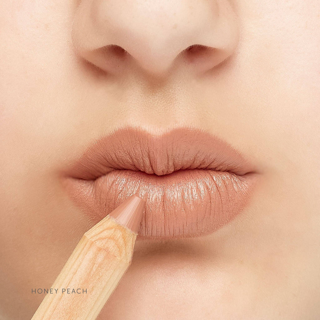 Eco-luxe Lipstick Crayon in Honey Peach
