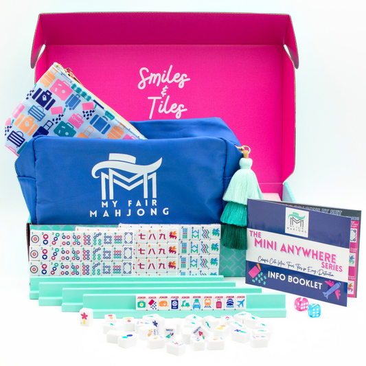 MINI TRAVEL MAHJONG White