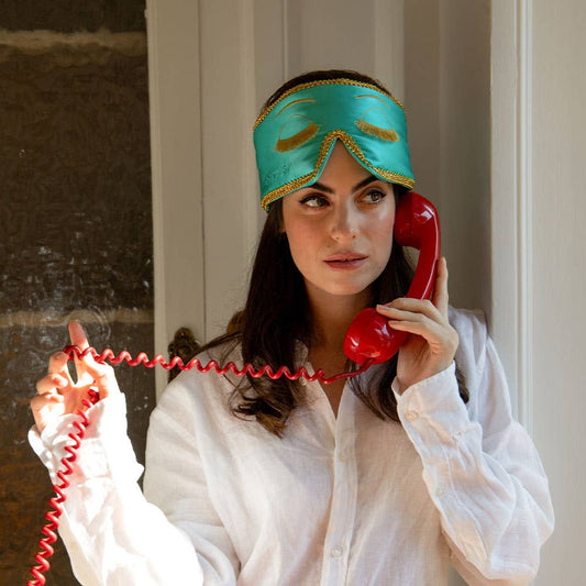 Breakfast at Drowsy Silk Sleep Mask