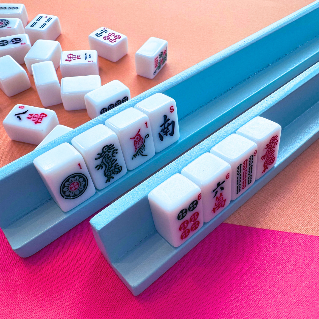 MINI MAHJONG MAT Pink Center