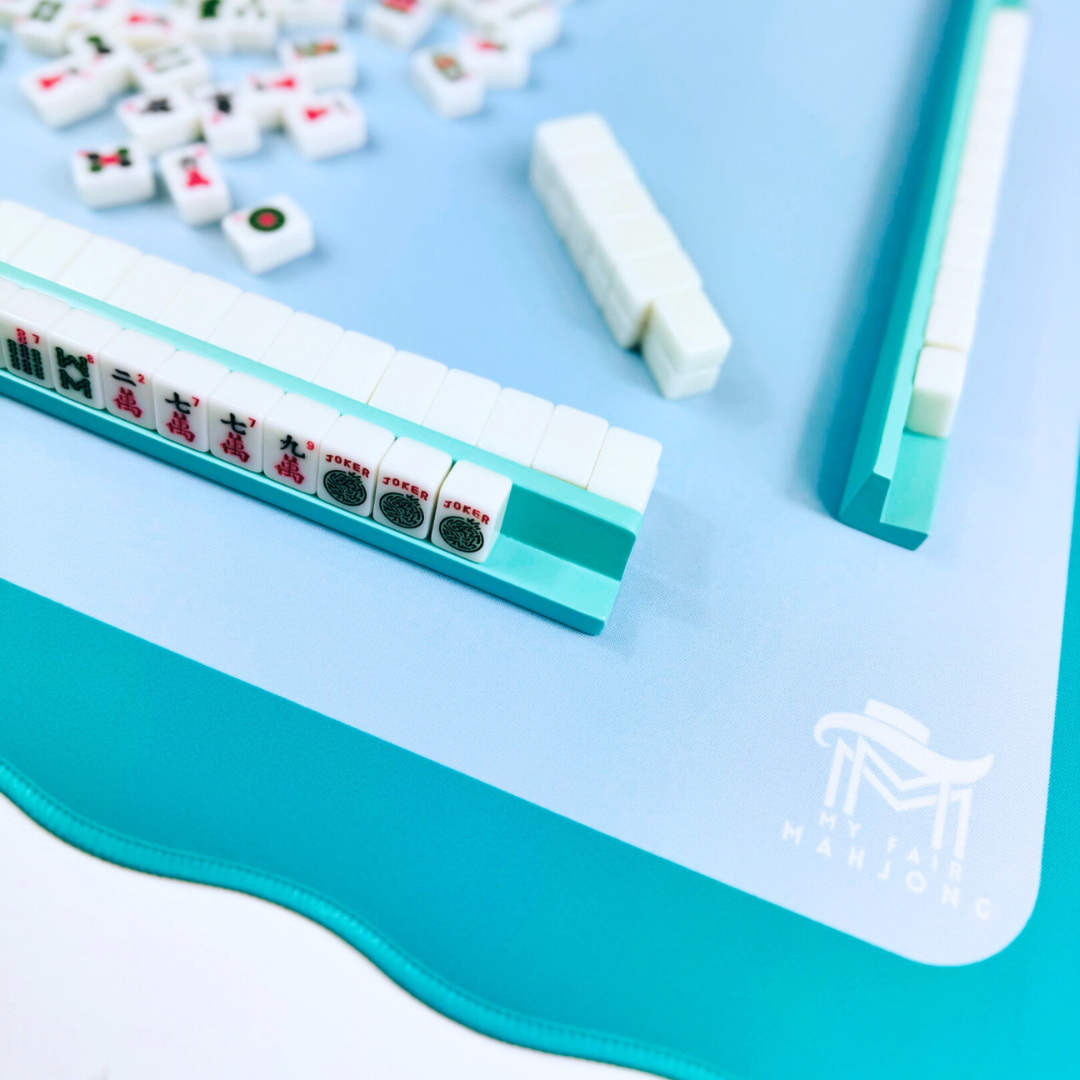 MINI MAHJONG MAT Pink Center