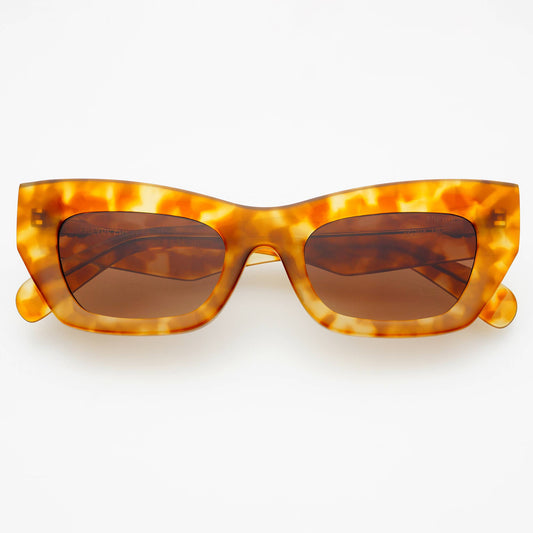 Selina Cat Eye: Amber Tortoise