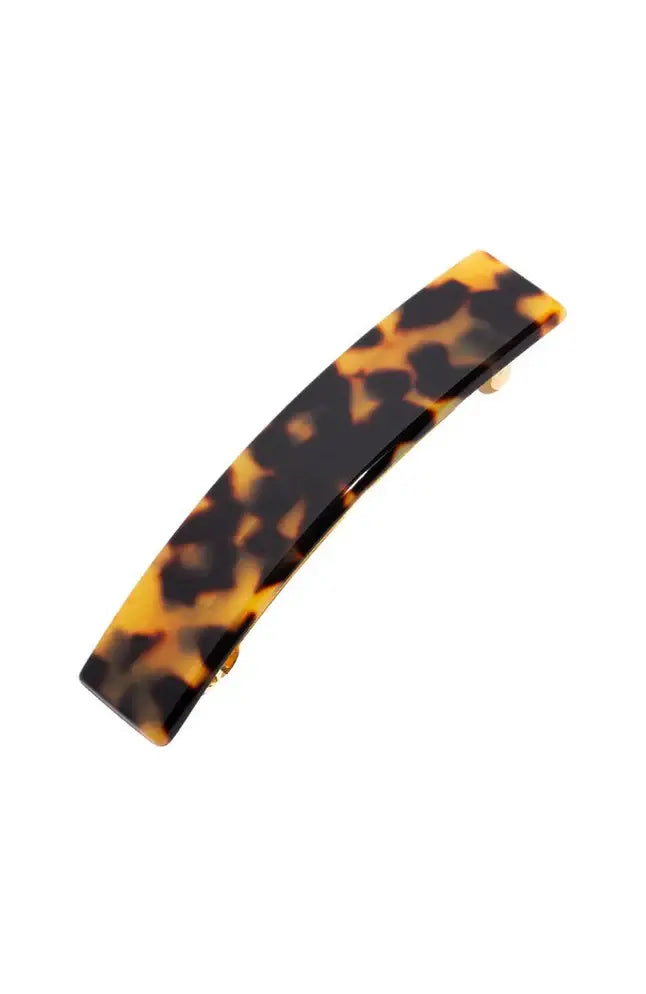 Classic Rectangle Barrette Africa