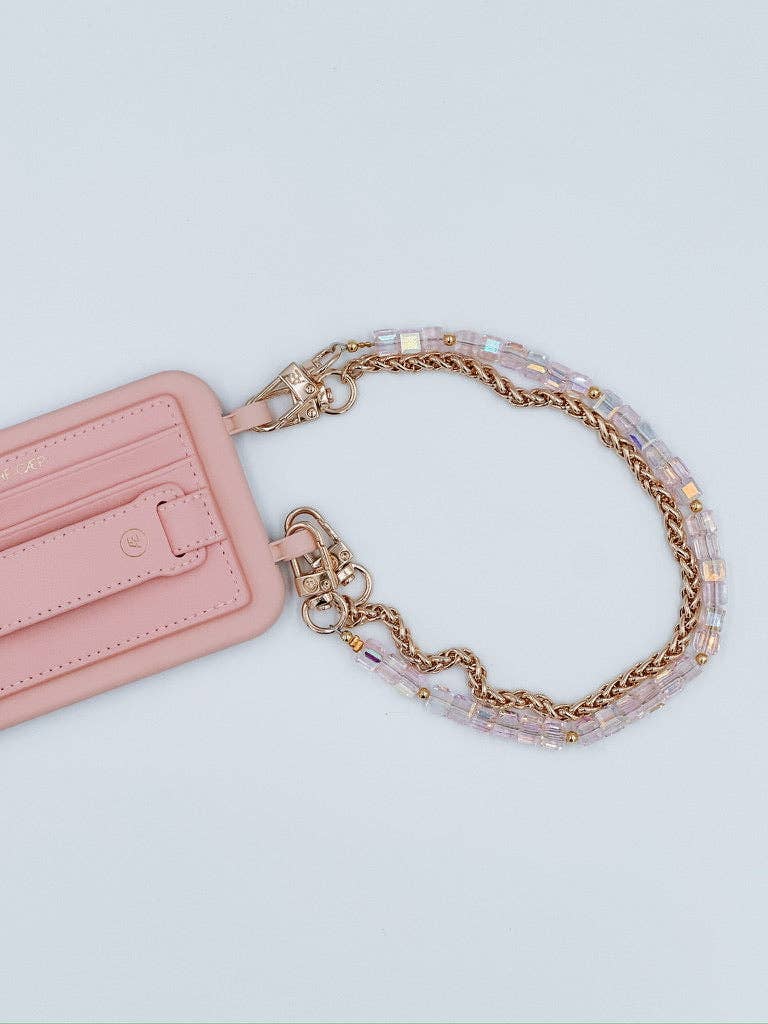 Blush Pink Hoop Wallet: MagSafe
