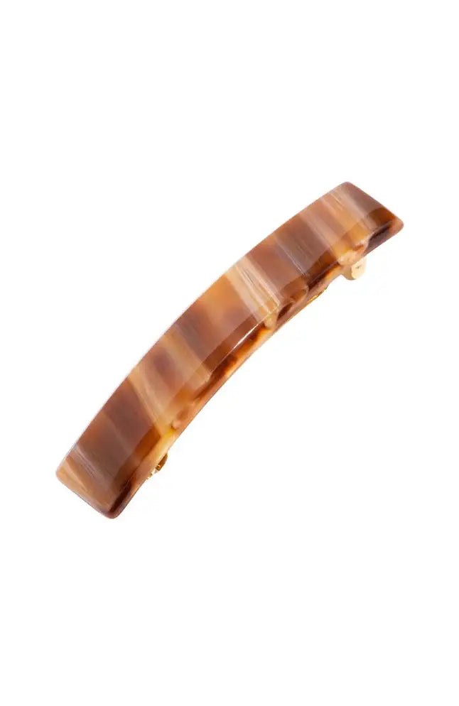 Classic Rectangle Barrette Africa