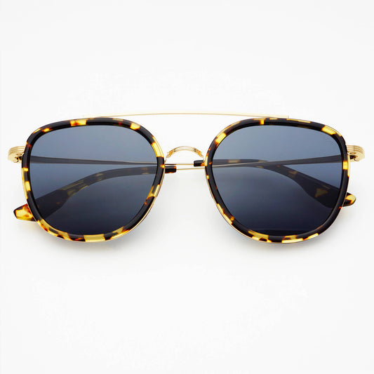 Weston Sunglass:Yellow Tortoise/Gray