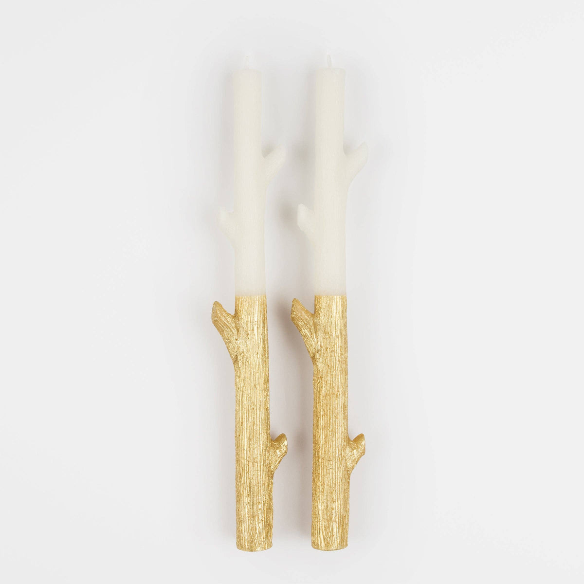Gold Dipped Stick Candles
