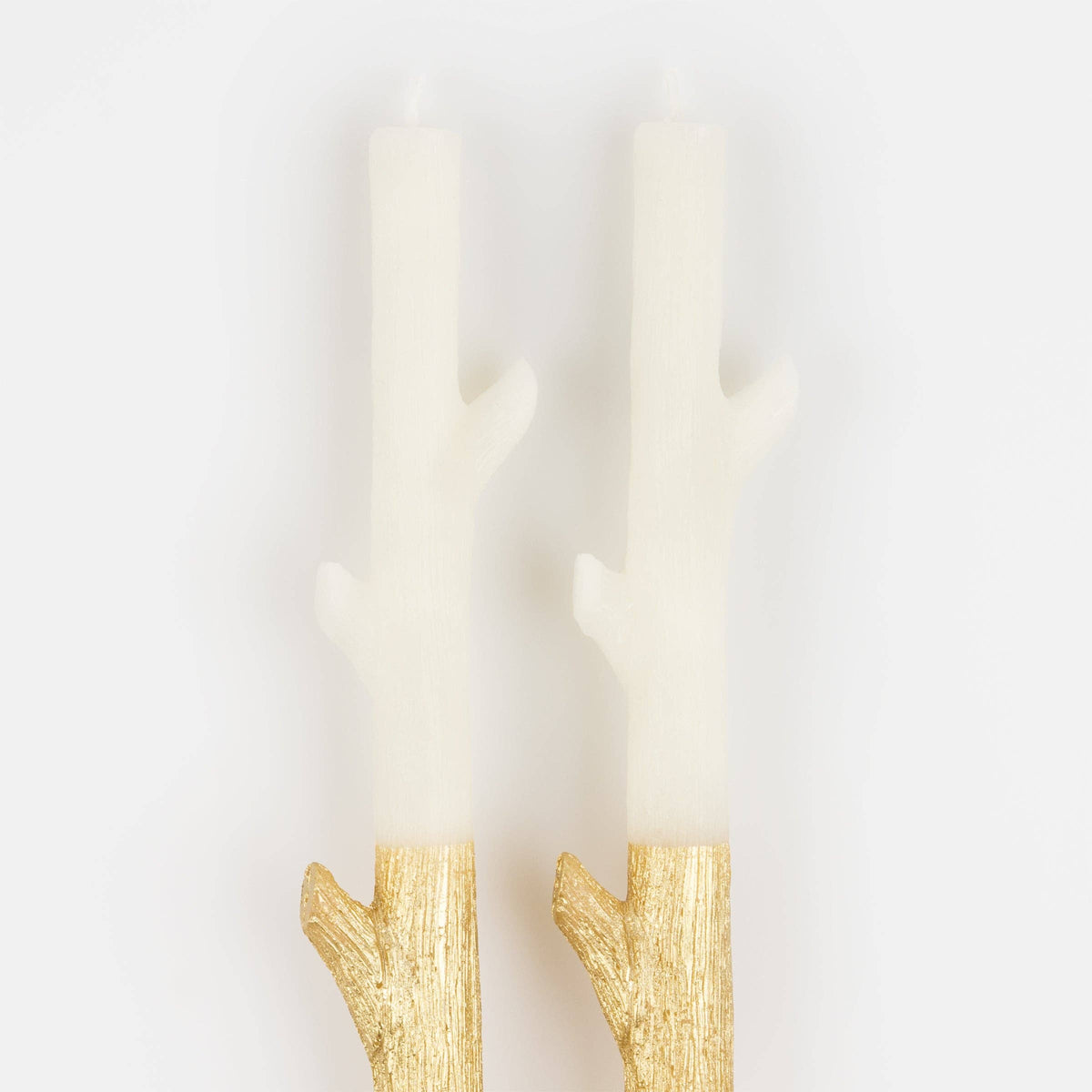 Gold Dipped Stick Candles