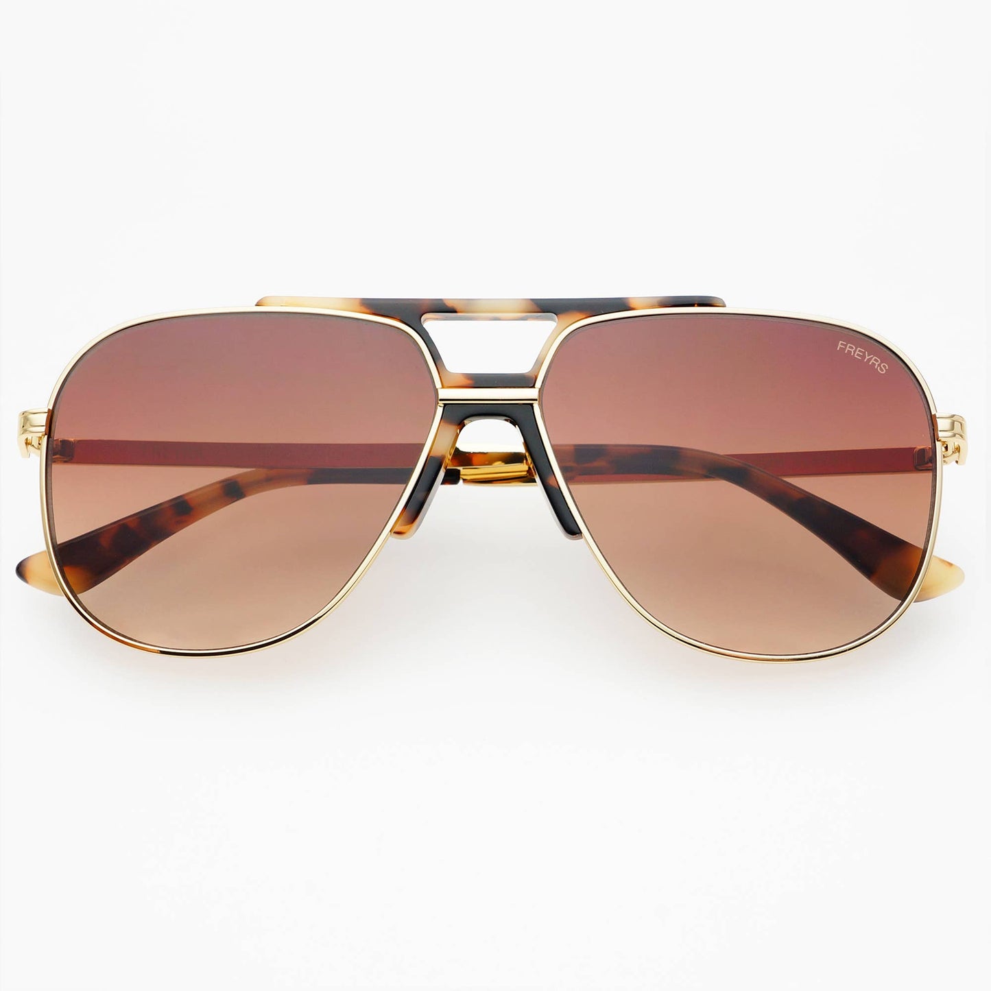 Logan Sunglass:Tortoise/Brown