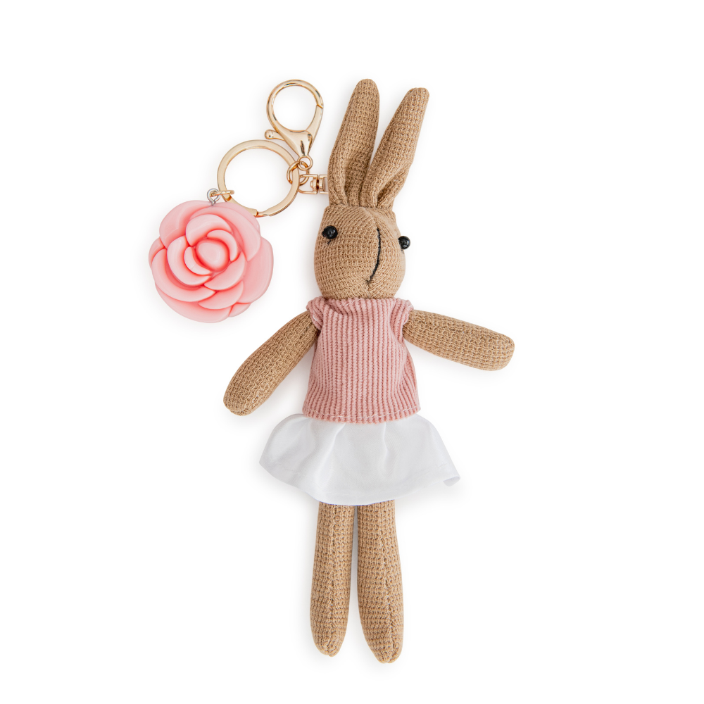 Bunny Keychain Lip Balm - Case Pack of 12