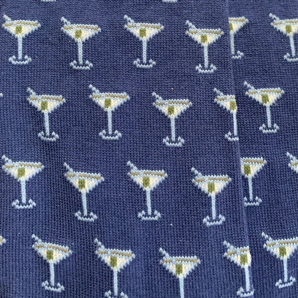 Shaken Not Stirred Socks