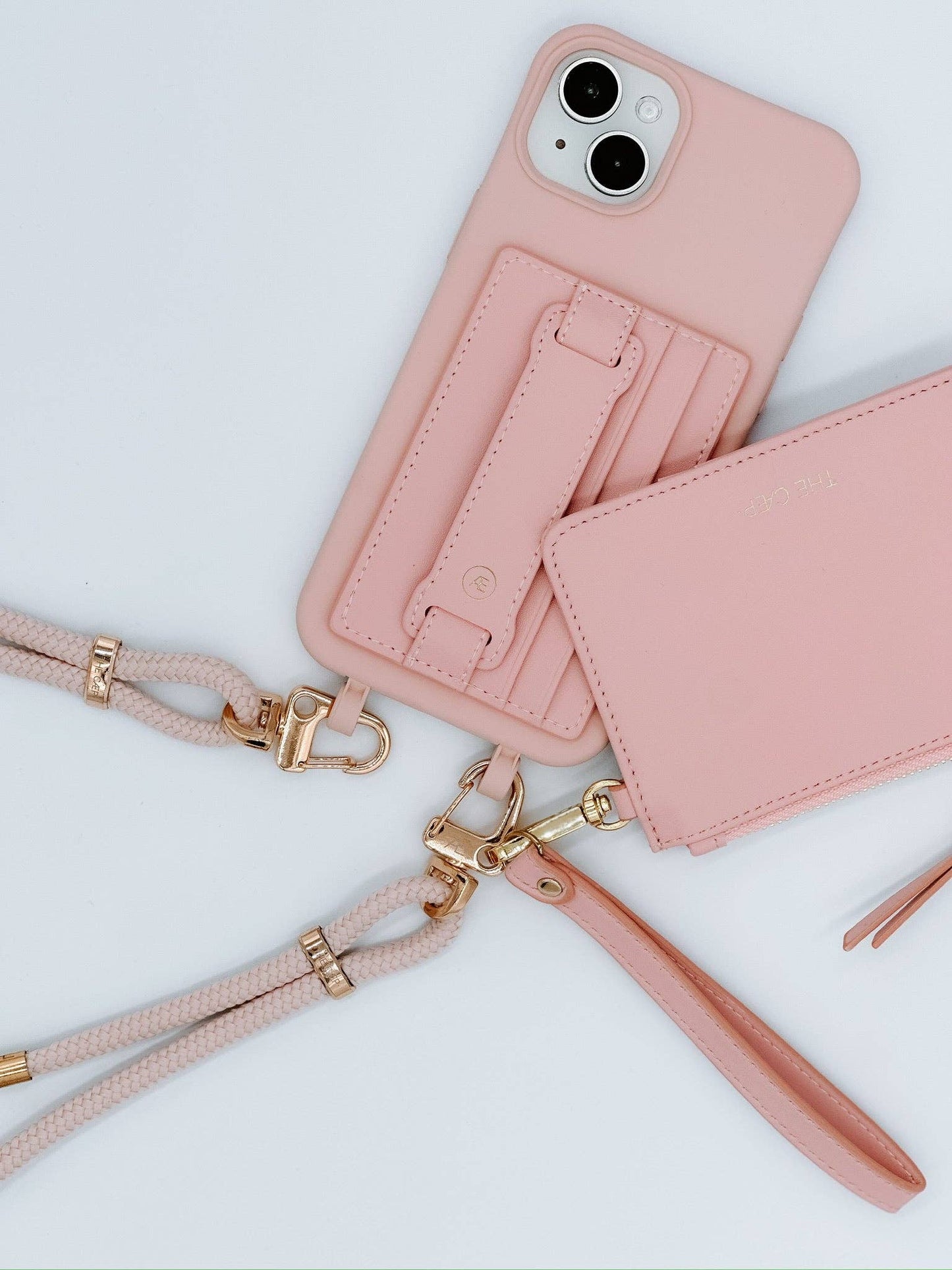 Blush Pink Hoop Wallet: MagSafe