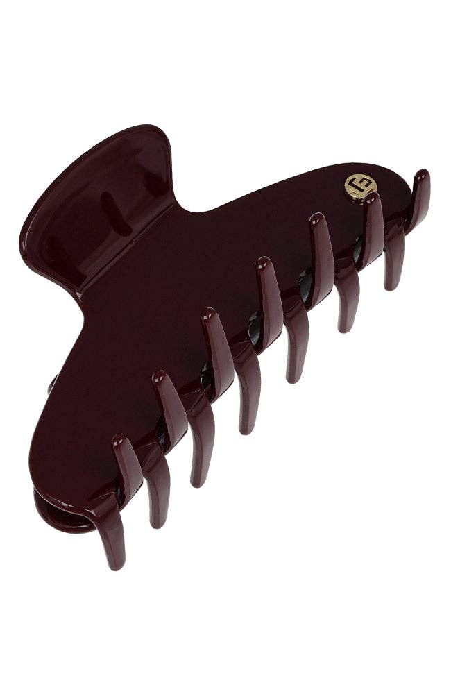 Monet Claw Clip: Maroon