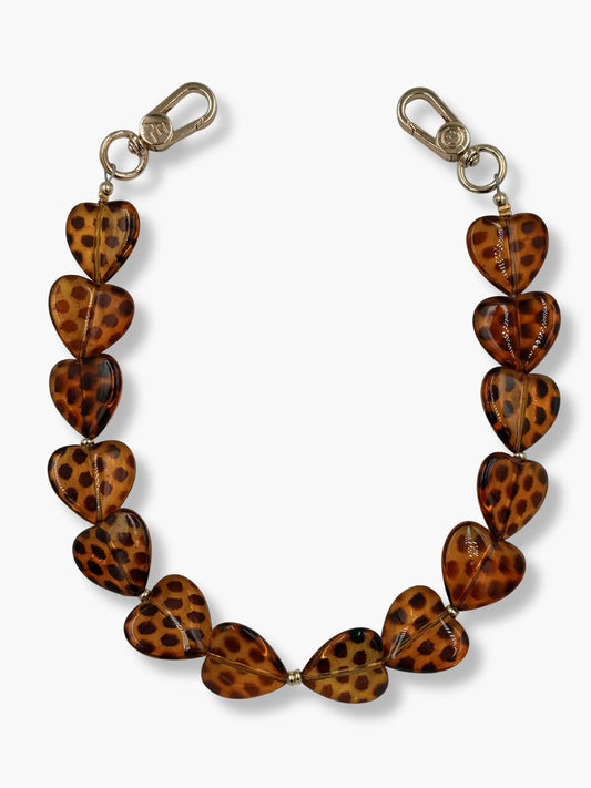 Leo Heart Phone Wristlet