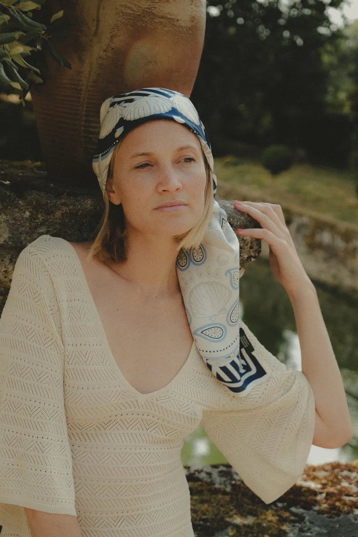 Bretagne Navy Silk
