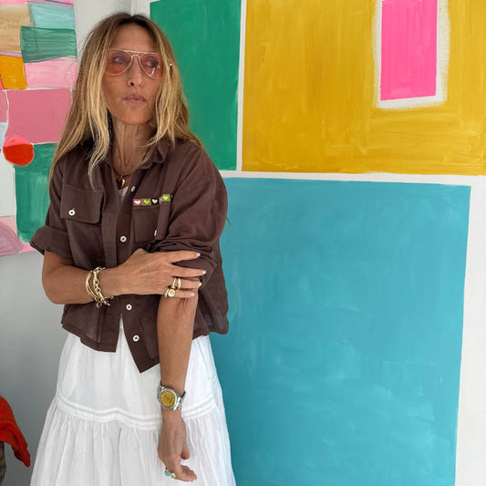 Tia Love Brigade Shirt Caramel Earth