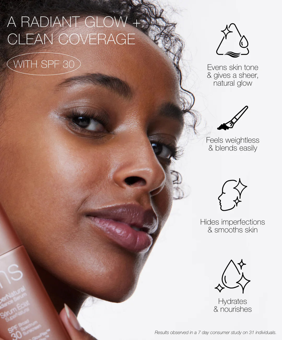 SuperNatural Radiance Serum Broad Spectrum SPF 30 Sunscreen